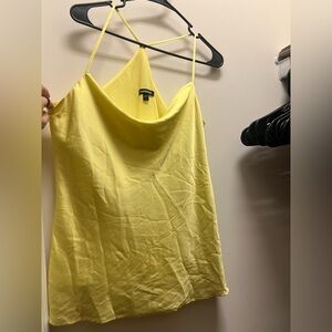 Express Lemon Yellow Camisole Top